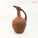 Clay Jug with Decoration