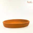 Oval Clay Pan