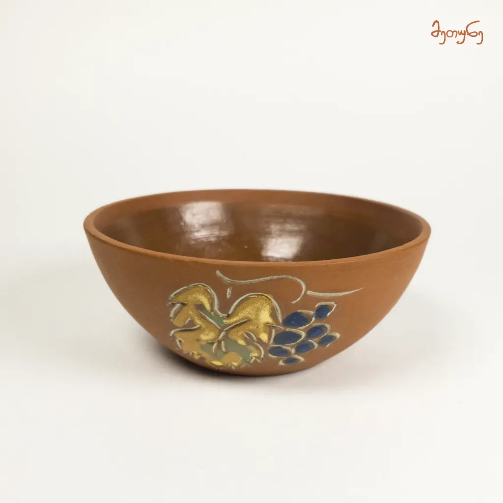 [1720] Wine Bowl with Ornament 150 ml